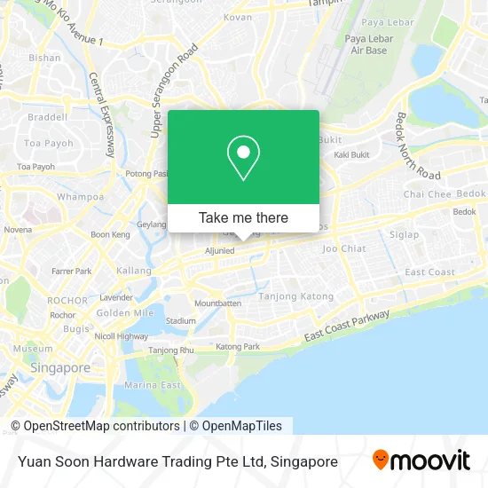 Yuan Soon Hardware Trading Pte Ltd map