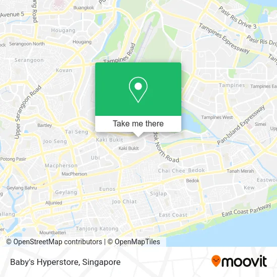 Baby's Hyperstore map