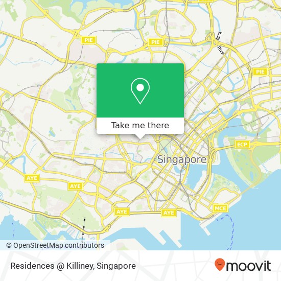 Residences @ Killiney map