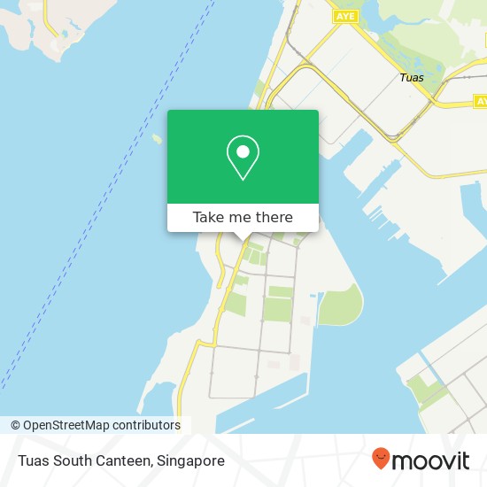 Tuas South Canteen地图