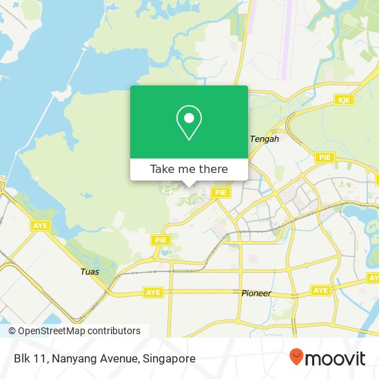 Blk 11, Nanyang Avenue地图