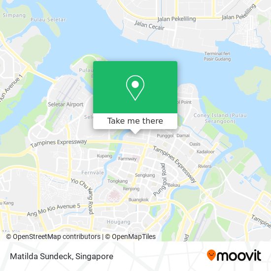 Matilda Sundeck map