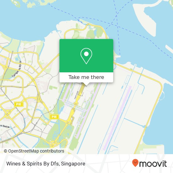 Wines & Spirits By Dfs map