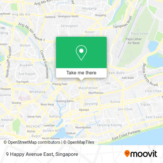 9 Happy Avenue East地图