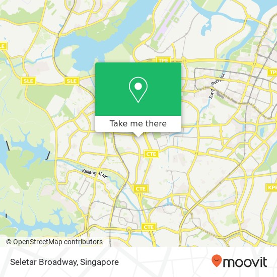 Seletar Broadway map