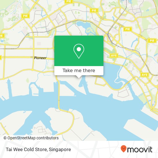 Tai Wee Cold Store map