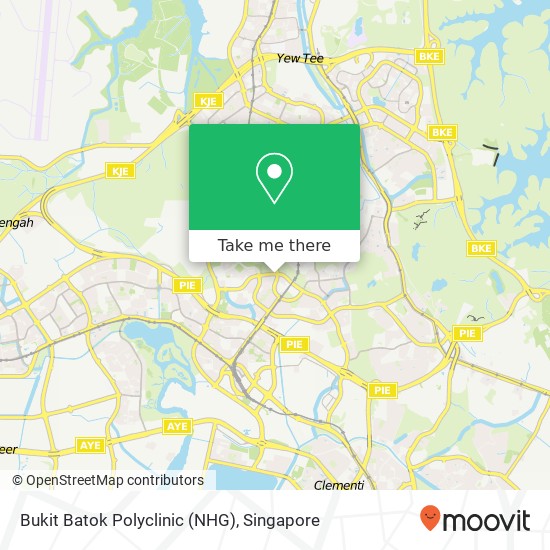 Bukit Batok Polyclinic (NHG)地图