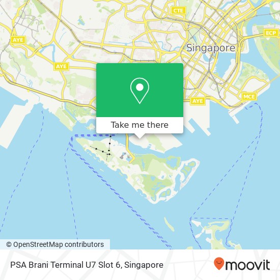 PSA Brani Terminal U7 Slot 6 map