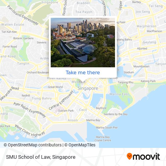 SMU School of Law map