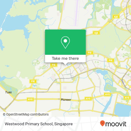 Westwood Primary School map