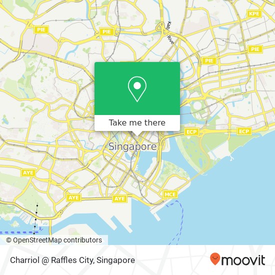 Charriol @ Raffles City map