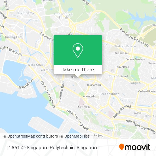 T1A51 @ Singapore Polytechnic map
