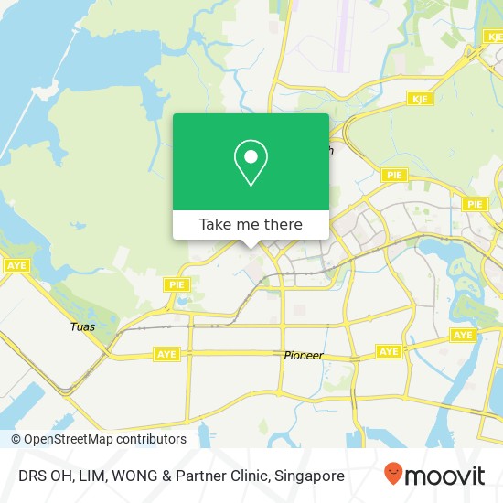 DRS OH, LIM, WONG & Partner Clinic map