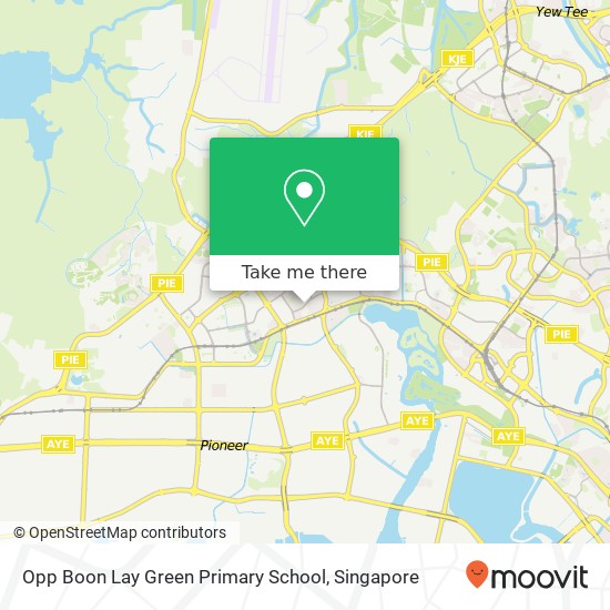 Opp Boon Lay Green Primary School map