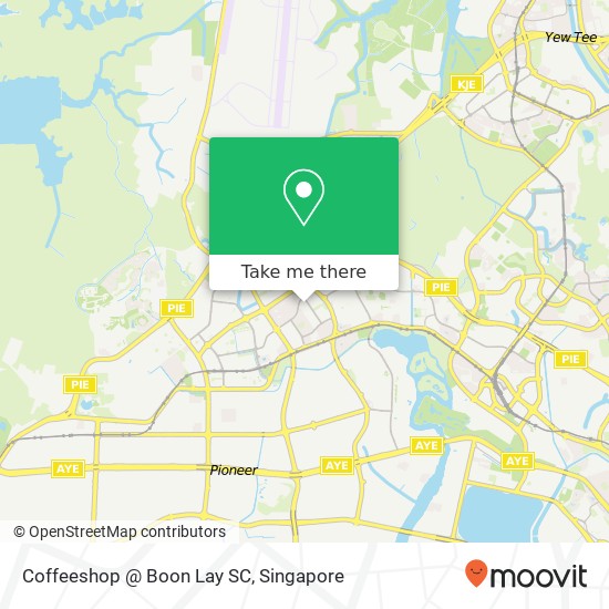 Coffeeshop @ Boon Lay SC map
