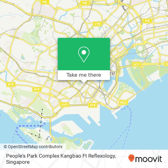 People's Park Complex Kangbao Ft Reflexology map