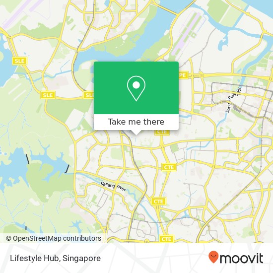 Lifestyle Hub map