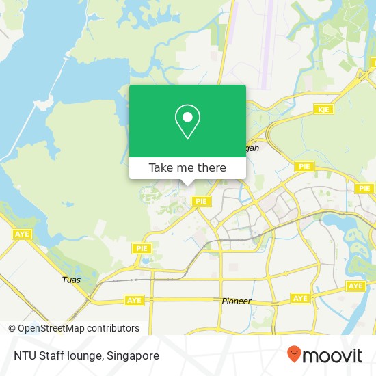 NTU Staff lounge map