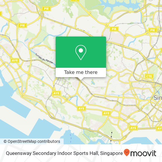Queensway Secondary Indoor Sports Hall map