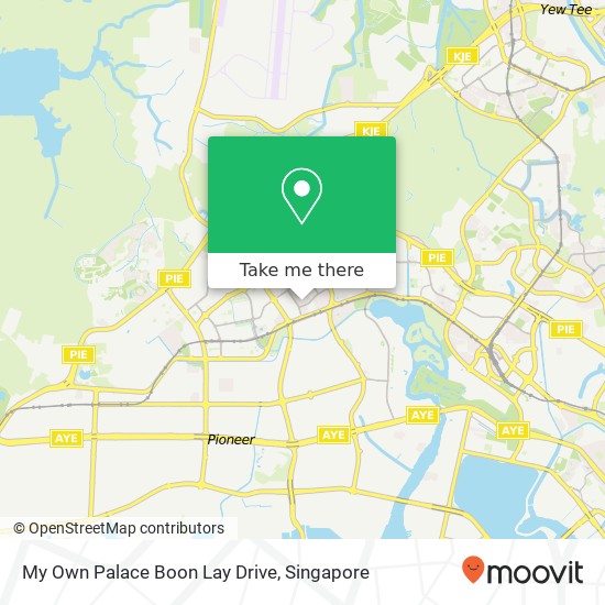 My Own Palace Boon Lay Drive地图