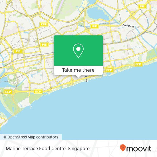 Marine Terrace Food Centre map