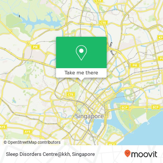 Sleep Disorders Centre@kkh map