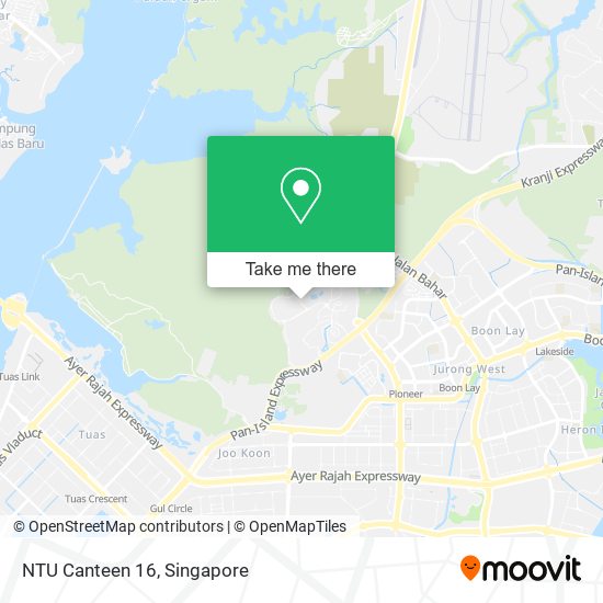 NTU Canteen 16 map