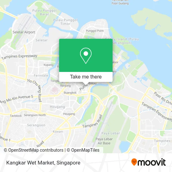Kangkar Wet Market map
