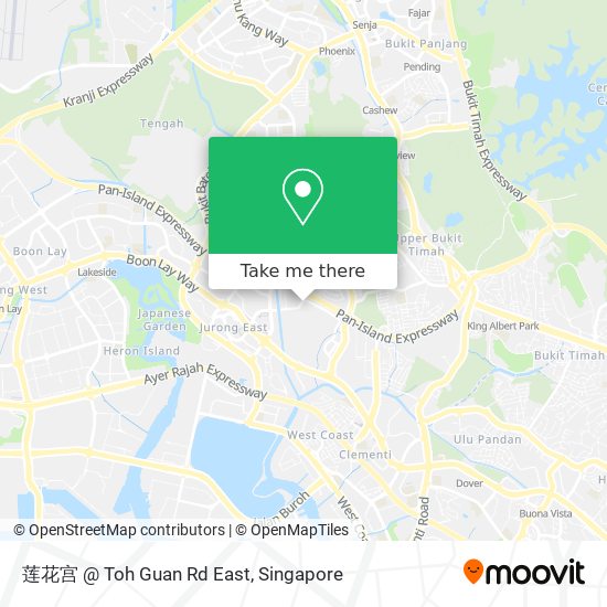 莲花宫 @ Toh Guan Rd East map