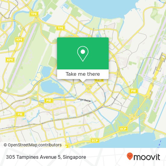 305 Tampines Avenue 5 map