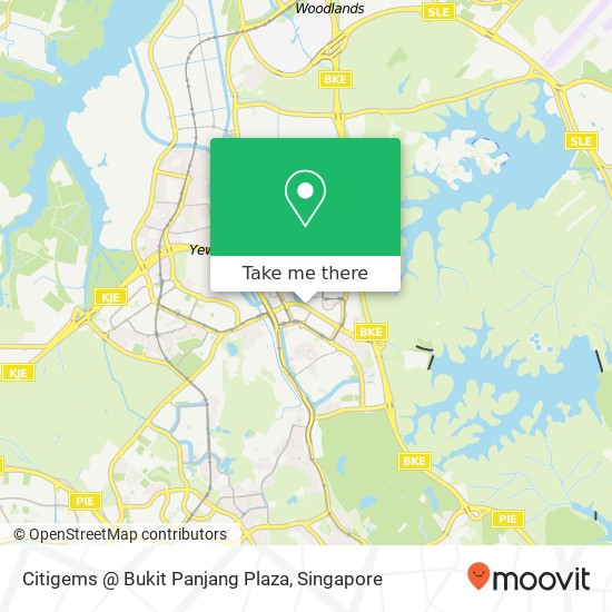 Citigems @ Bukit Panjang Plaza map