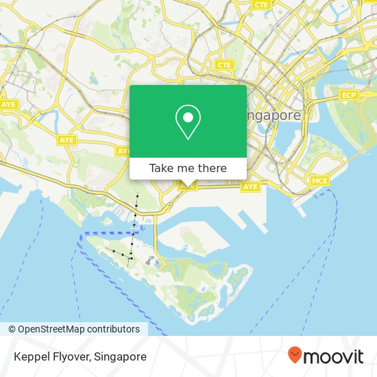 Keppel Flyover地图