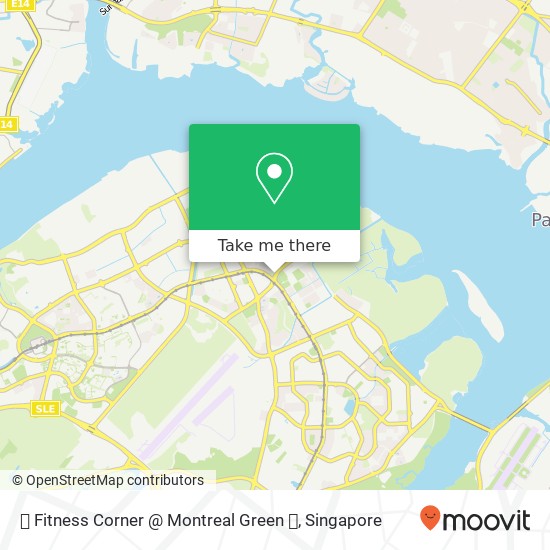  Fitness Corner @ Montreal Green 地图