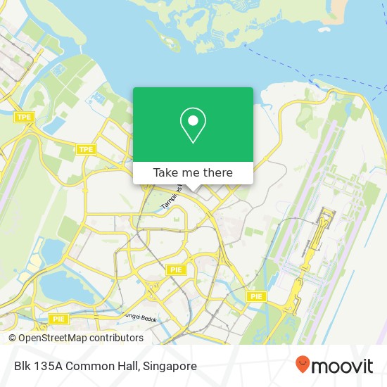 Blk 135A Common Hall map