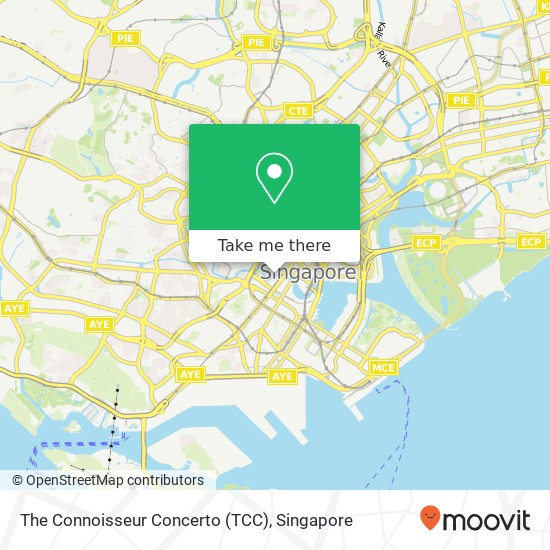 The Connoisseur Concerto (TCC)地图