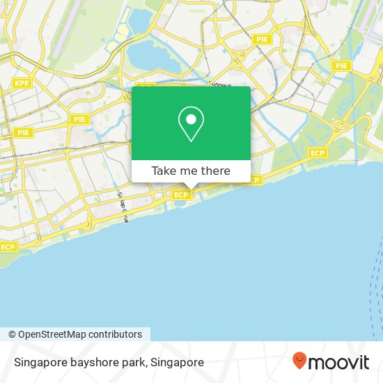 Singapore bayshore park地图