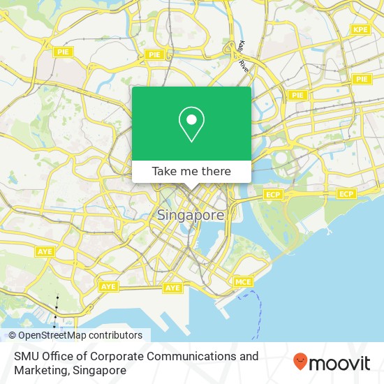 SMU Office of Corporate Communications and Marketing map