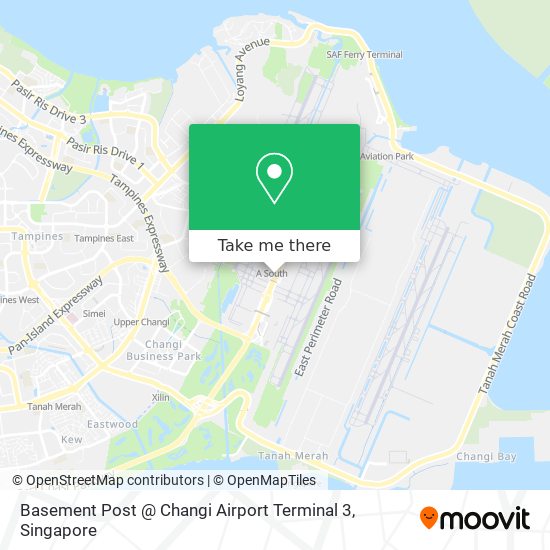 Basement Post @ Changi Airport Terminal 3 map