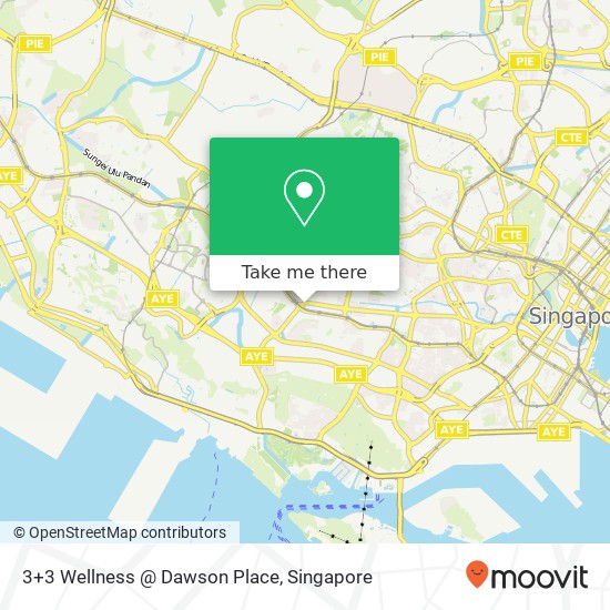 3+3 Wellness @ Dawson Place map