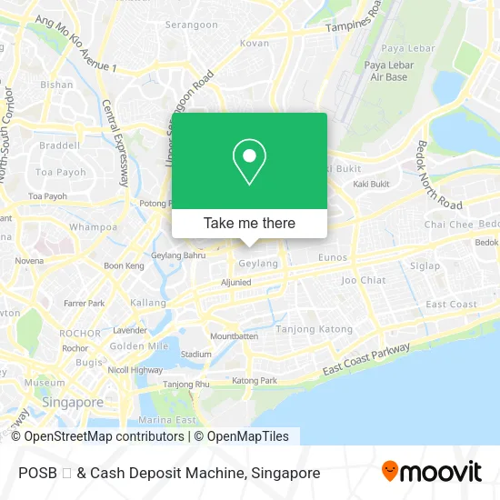 POSB 🏧 & Cash Deposit Machine地图