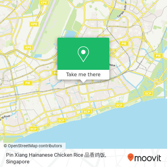 Pin Xiang Hainanese Chicken Rice 品香鸡饭地图