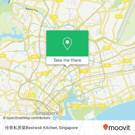 传香私房菜Bestwok Kitchen地图