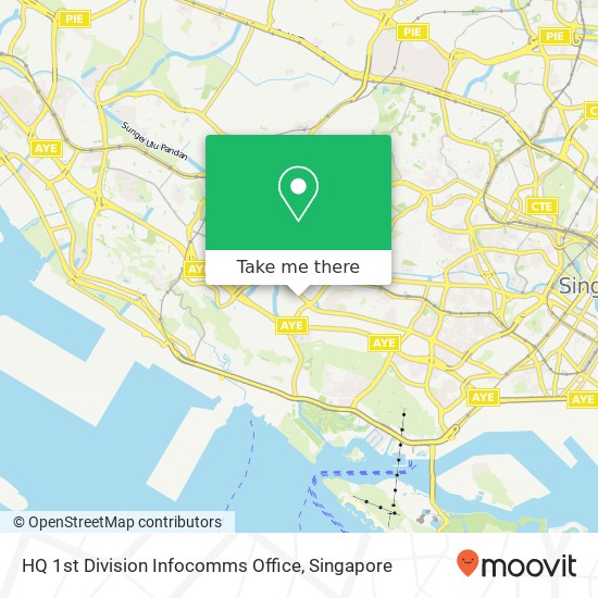 HQ 1st Division Infocomms Office地图
