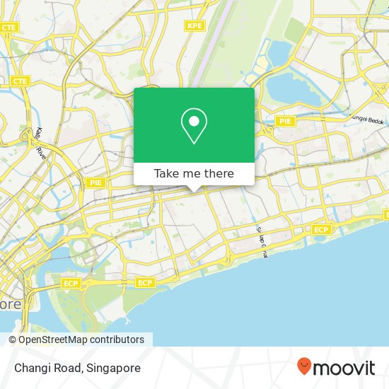 Changi Road map