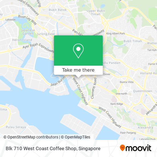 Blk 710 West Coast Coffee Shop map