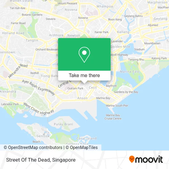 Street Of The Dead map