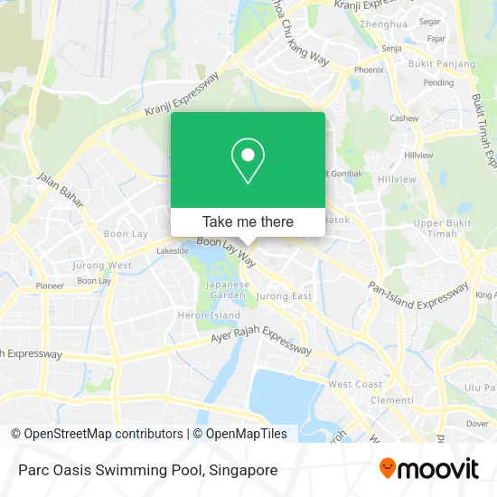 Parc Oasis Swimming Pool map