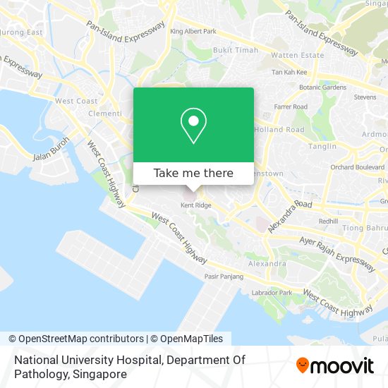 National University Hospital, Department Of Pathology map