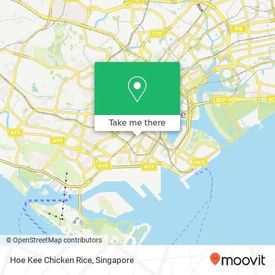 Hoe Kee Chicken Rice map