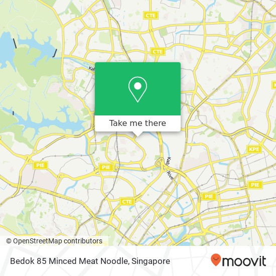 Bedok 85 Minced Meat Noodle map